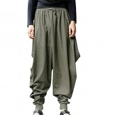 men harem pants casu...