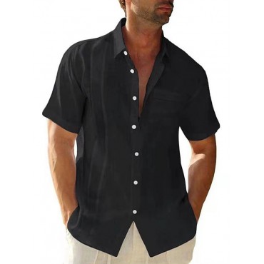 Men's Casual Shirt S...