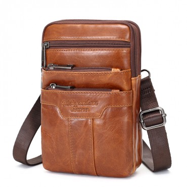 men's leather cowhid...